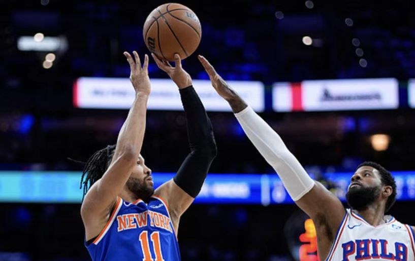 NBA半决赛录像完整版-尼克斯vs76人G4全场回放（5.11）尼克斯4-0横扫76人进东决！附数据战报