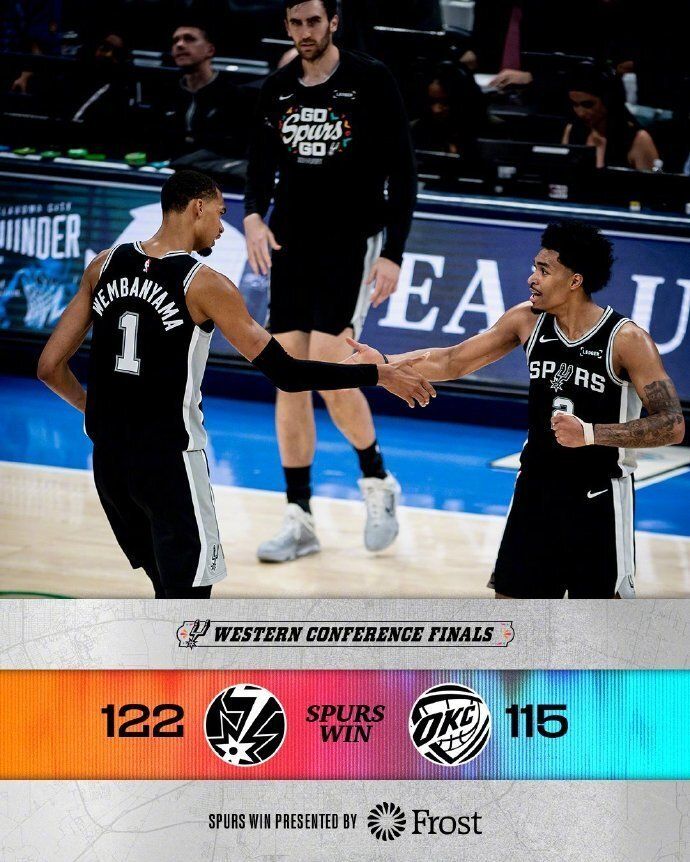 NBA历史首次！东西决G1全加时：马刺双加时灭雷霆 尼克斯22分加时逆转